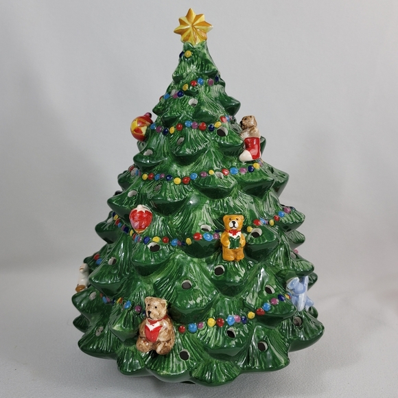Christopher Radko Lighted Holiday Ceramic Tree - Picture 6 of 16